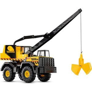 Mighty Crane - Made With Steel and Sturdy Plastic, Big Construction Truck, Boys